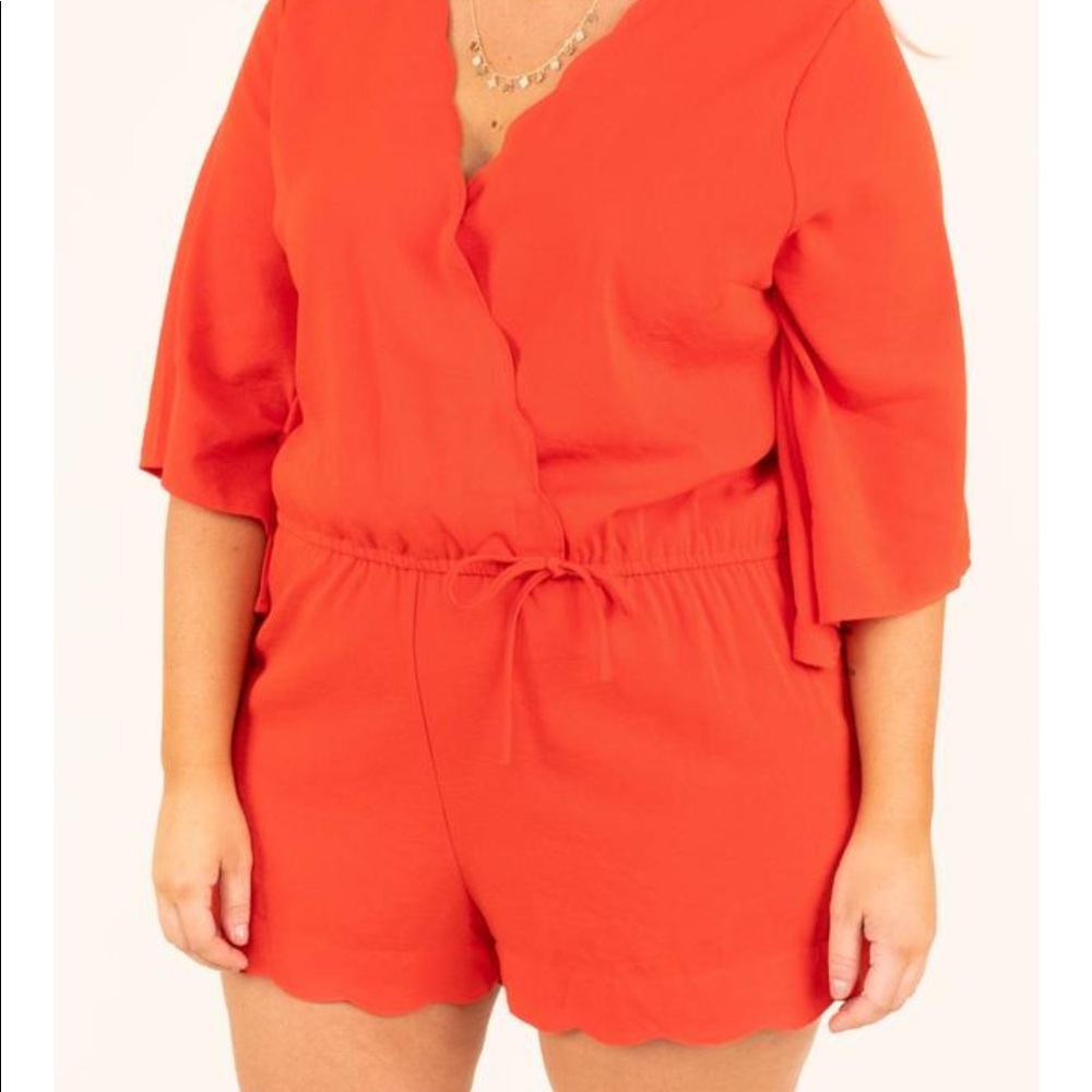 Orange Romper! 🍊 - Picture 2 of 3